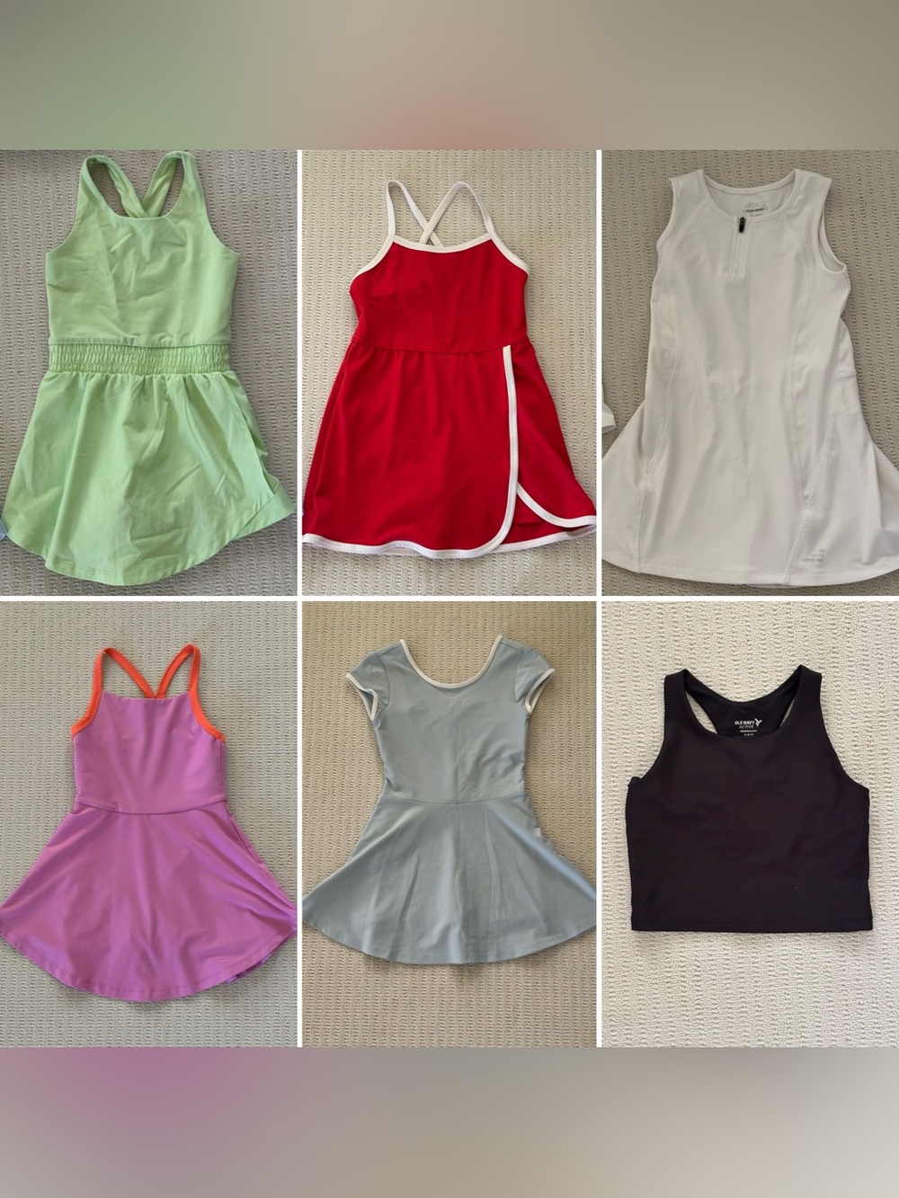 Girls' Athletic Dress Lot